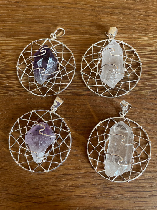 Dream catcher pendant