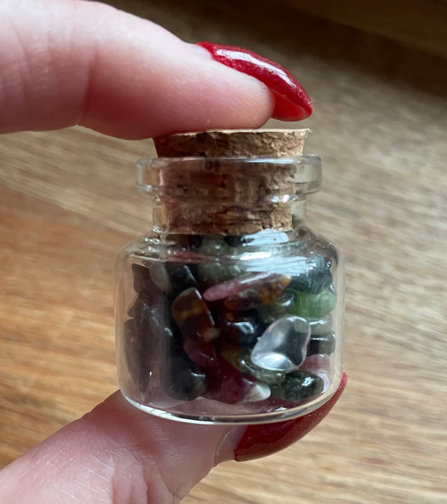 Gem chip jar