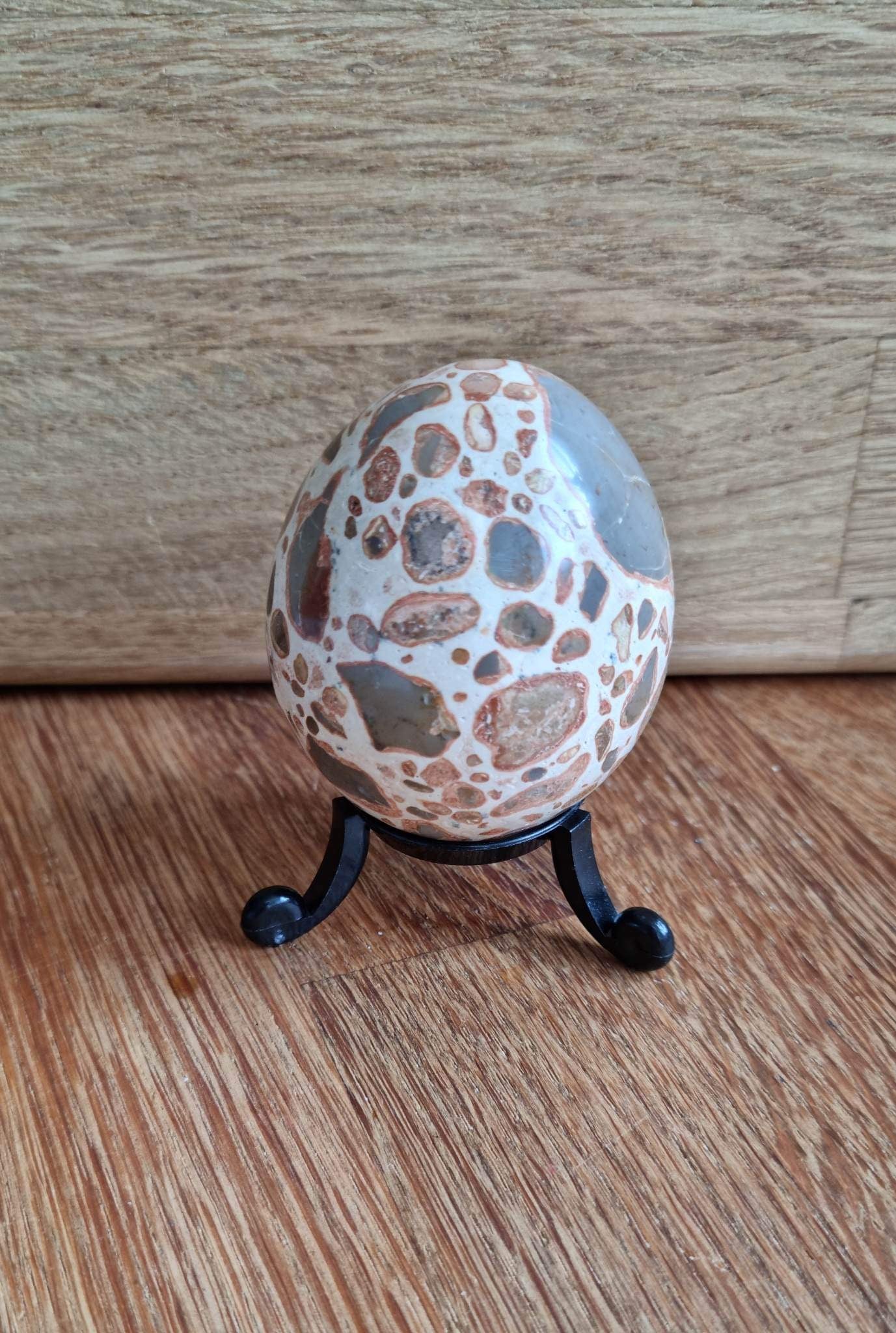 Peruvian pudding stone egg